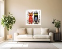 Whimsical Feline Companions