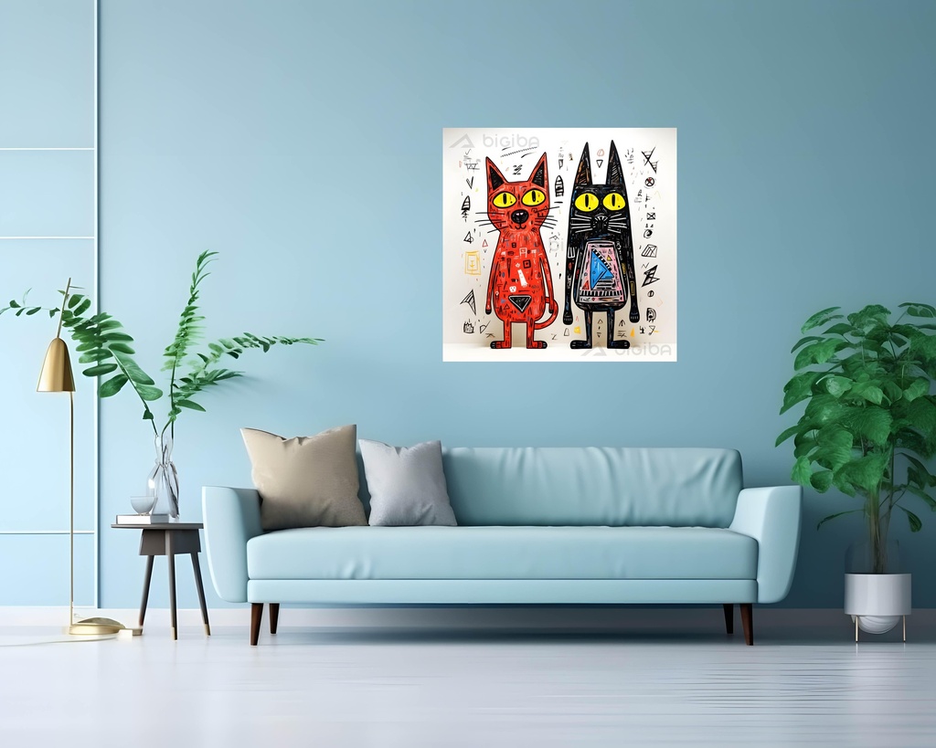 Whimsical Feline Companions