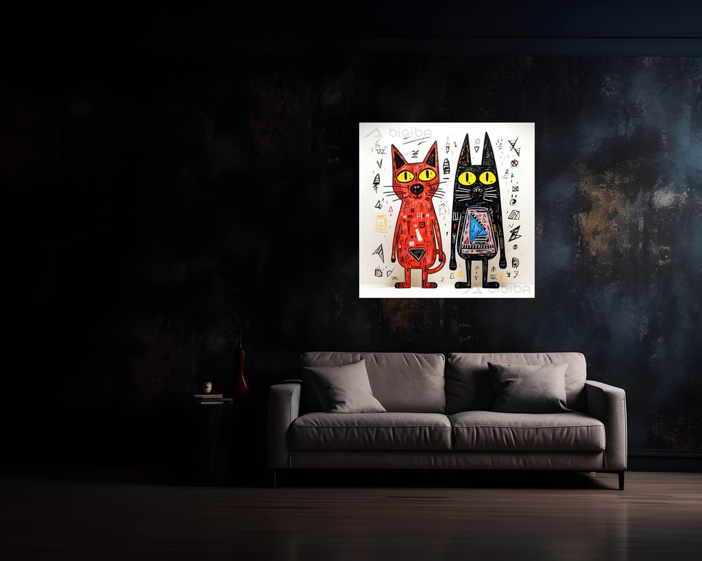 Whimsical Feline Companions