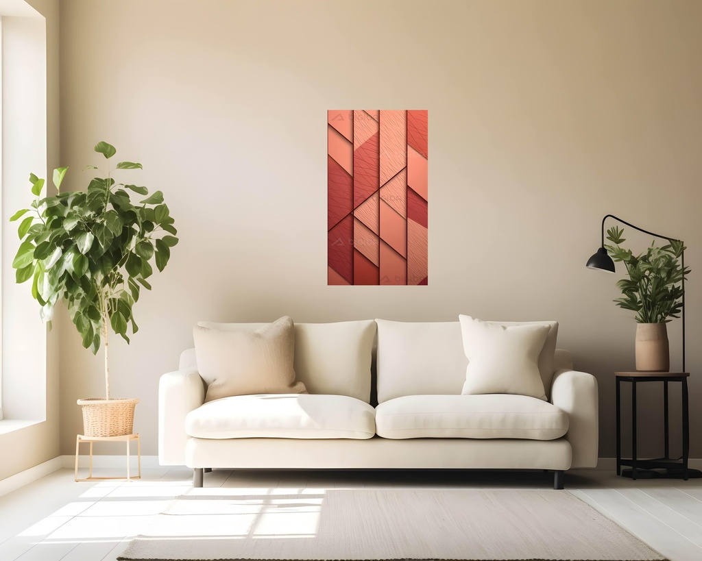 Crimson Origami Dreamscape
