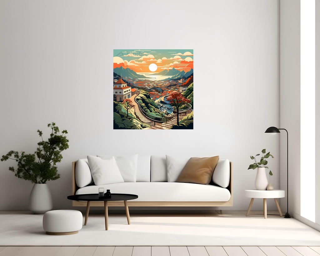 Elysian Sunset Vista
