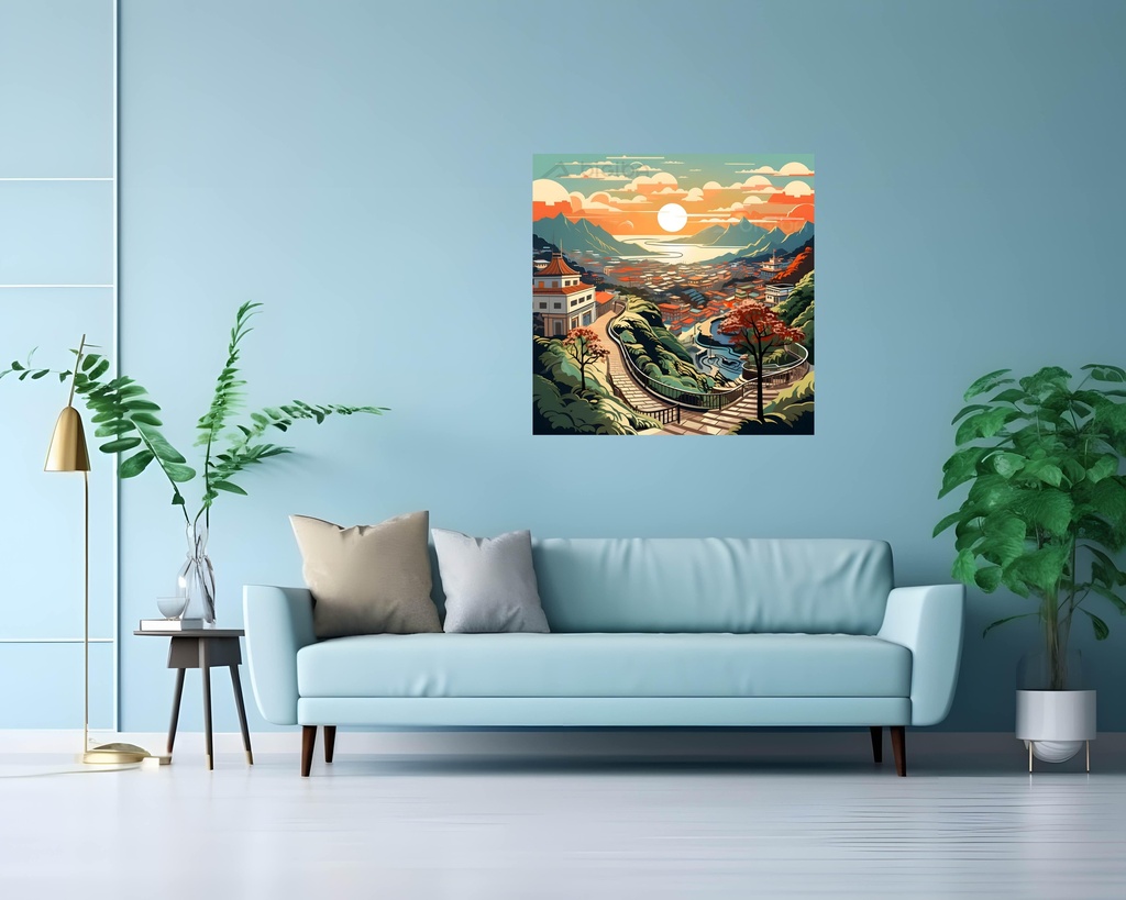 Elysian Sunset Vista