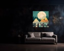 Moonlit Geometric Wilderness