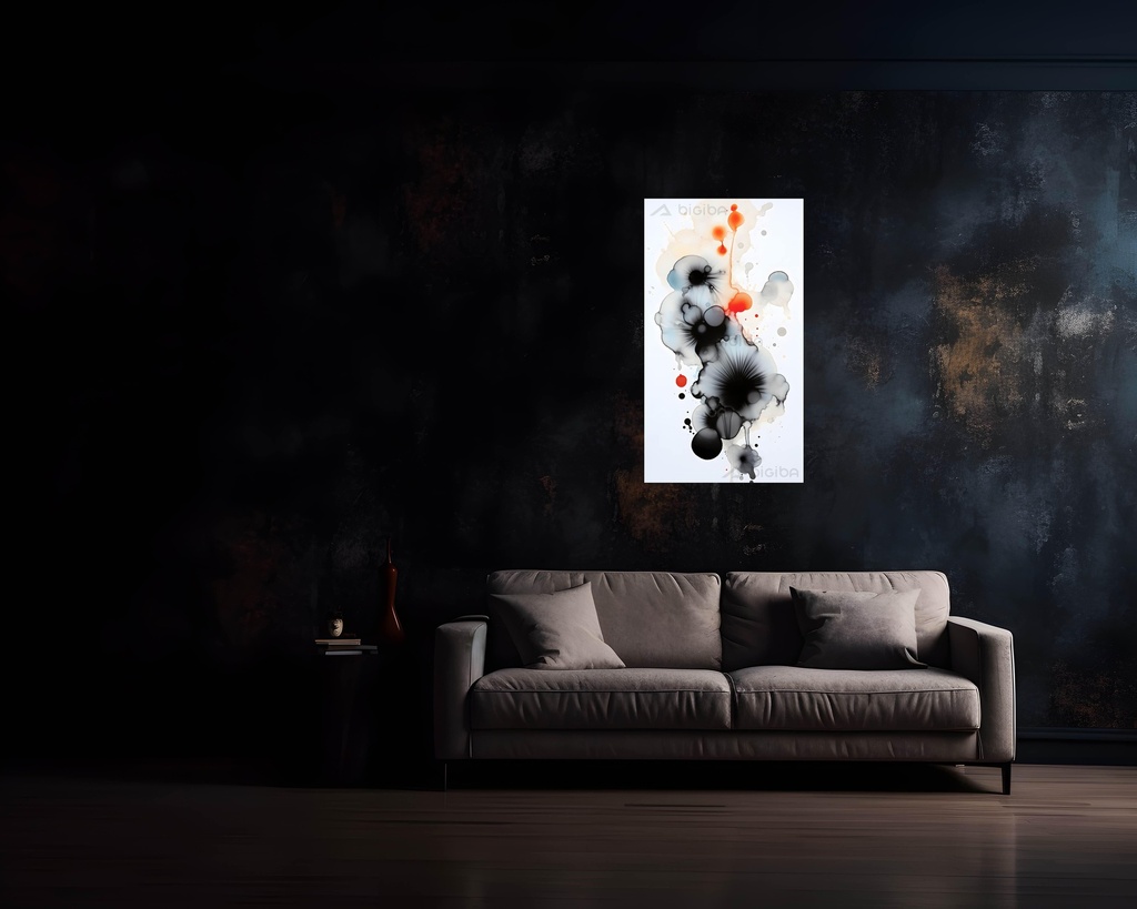 Ink Blossom Cascade