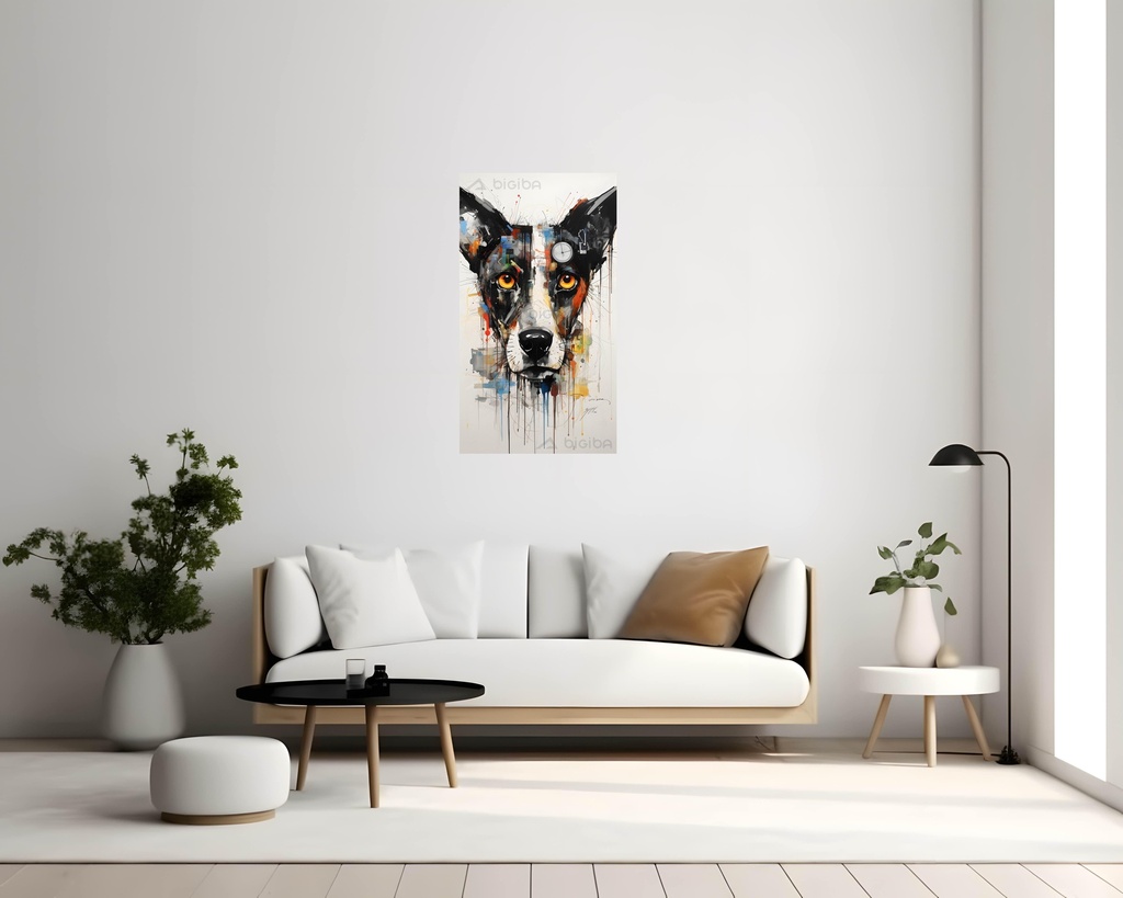 Canine Mosaic of Emotions