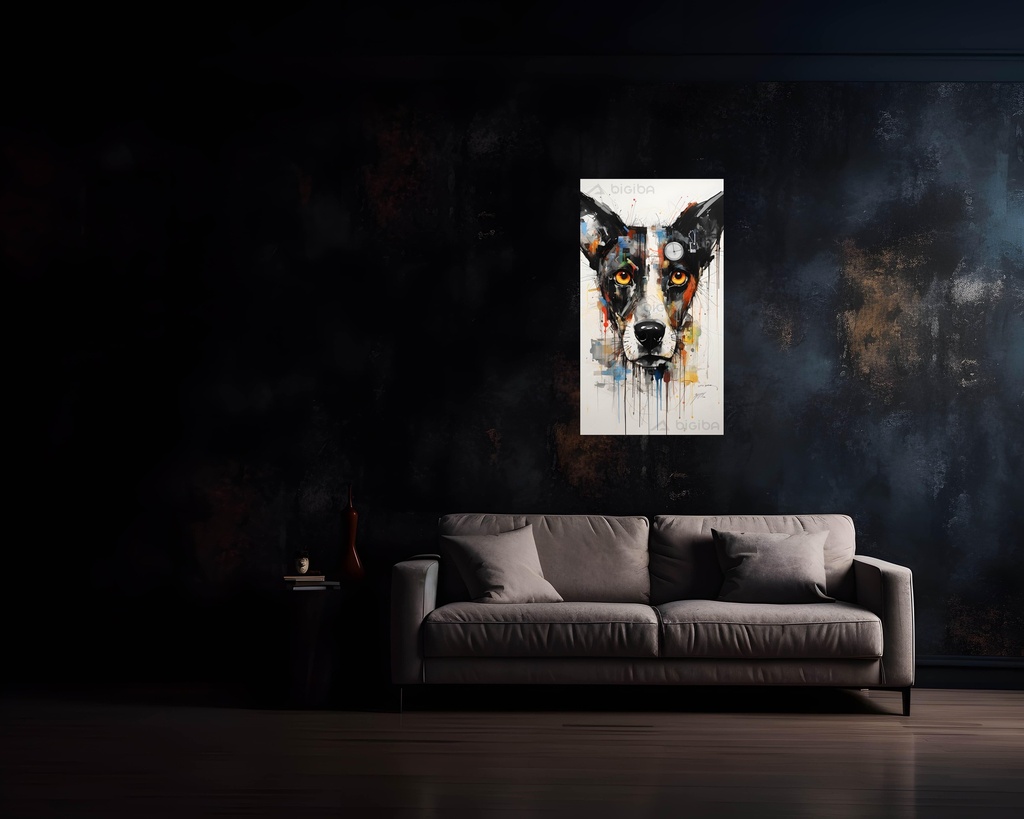 Canine Mosaic of Emotions