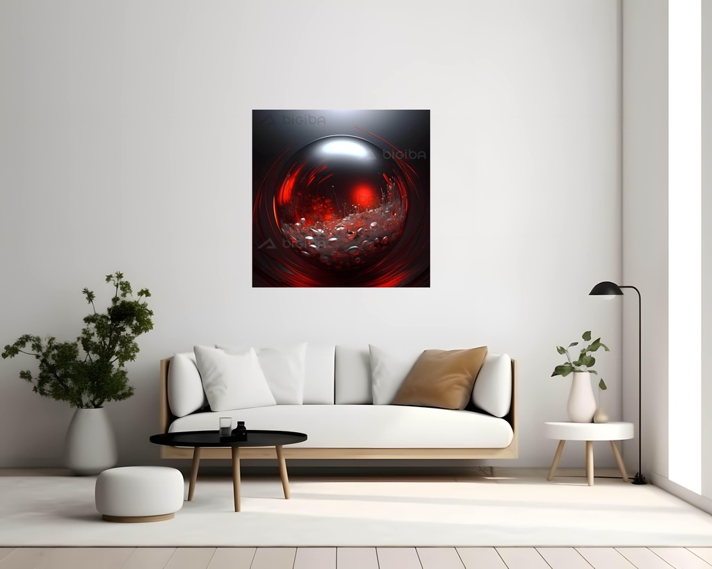 Crimson Nebula Sphere