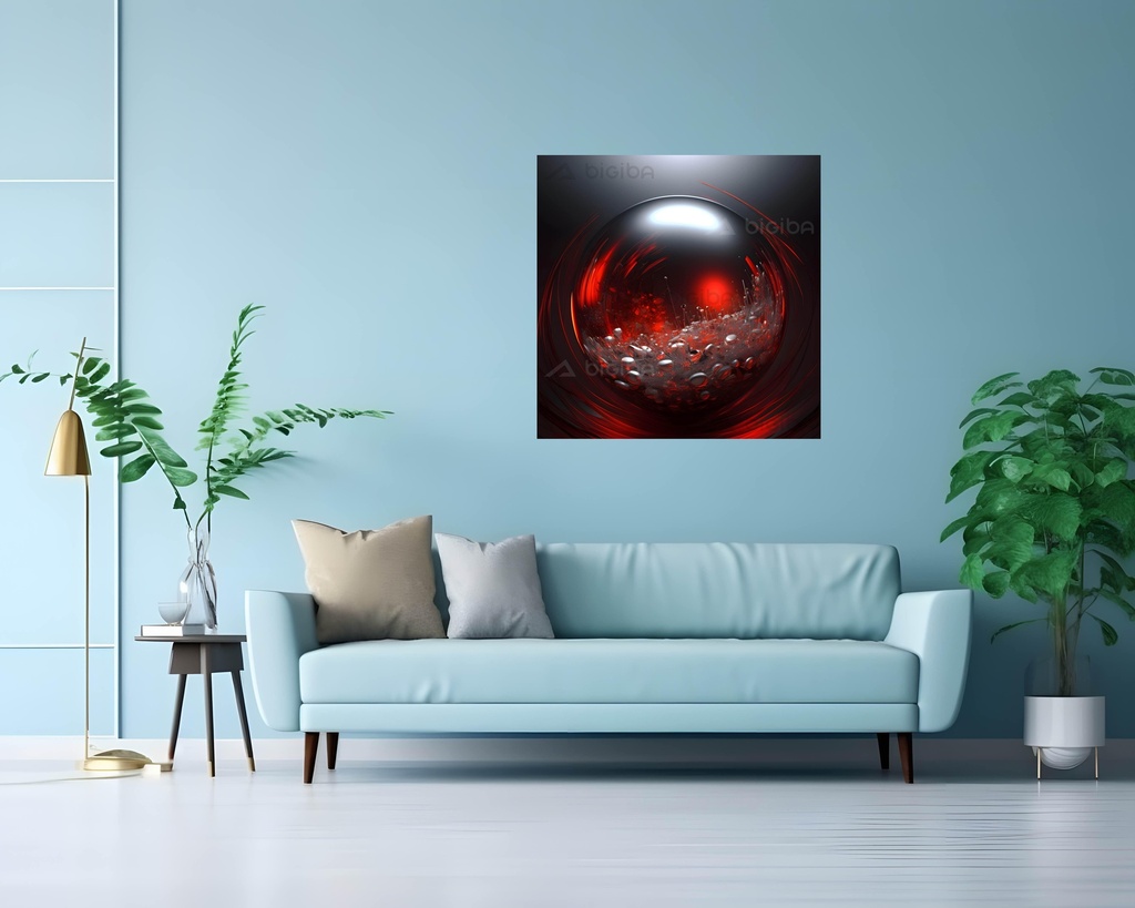 Crimson Nebula Sphere