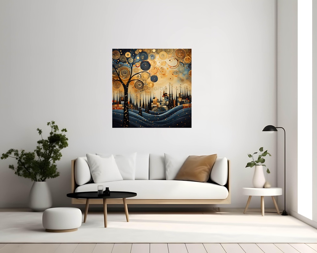 Whimsical Urban Dreamscape
