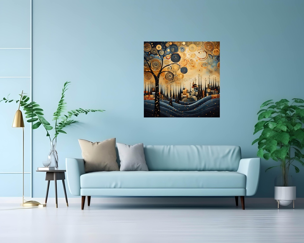 Whimsical Urban Dreamscape