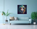 Vivid Dreamscape Portrait
