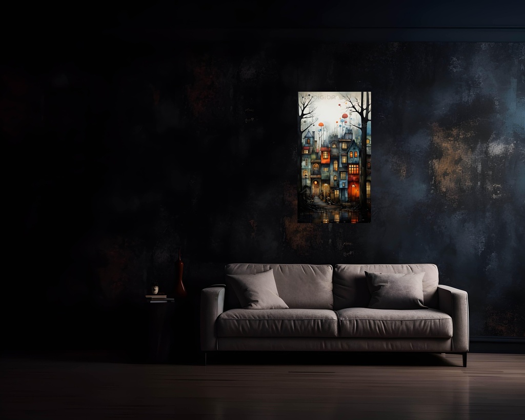 Whimsical Urban Dreamscape