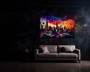 Cosmic Symphony Over Metropolis
