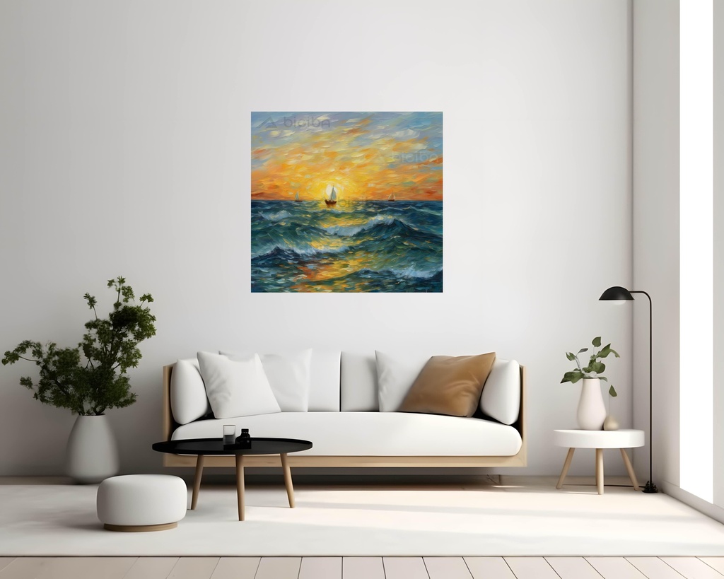 Sunset Sail Serenity