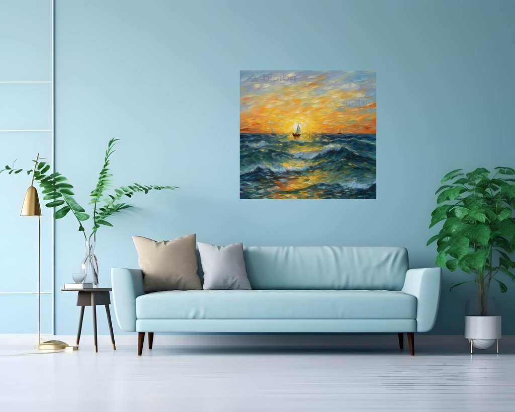 Sunset Sail Serenity