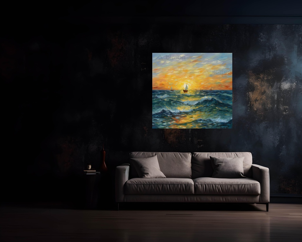 Sunset Sail Serenity