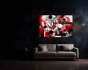 Symphony in Red and Black