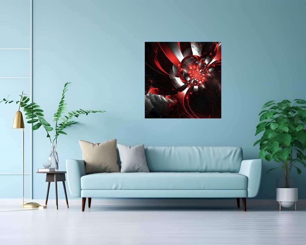 Crimson Nebula Bloom