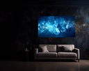 Azure Geometric Dreamscape