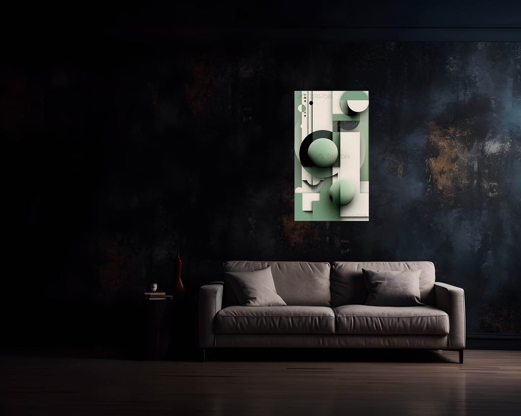 Verdant Geometric Harmony