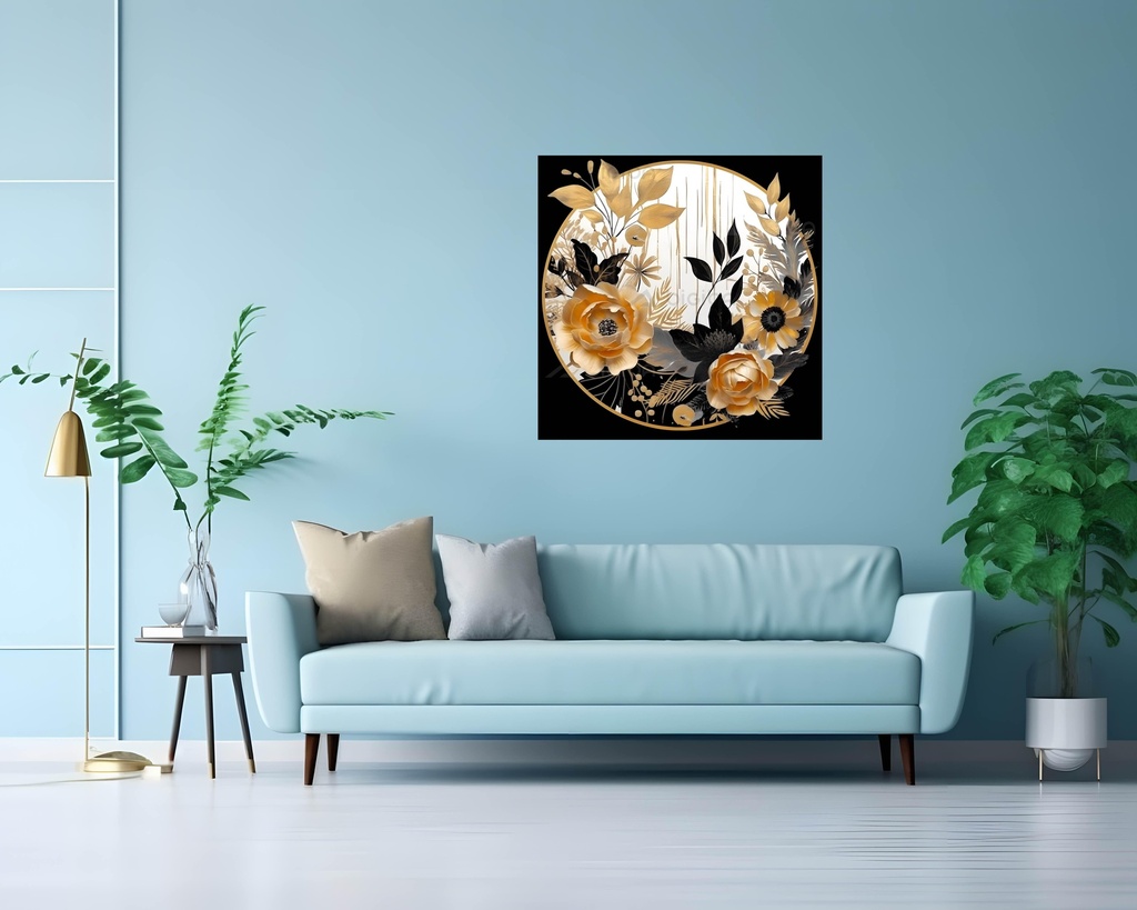 Golden Flora Reverie