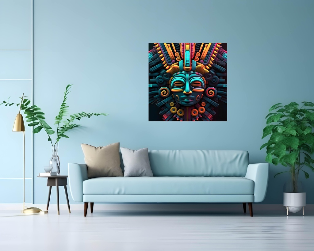 Neon Aztec Vision