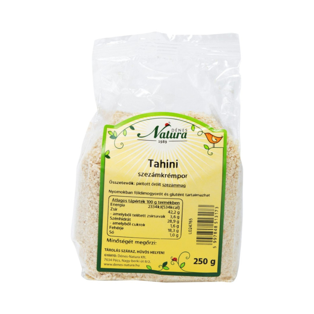 Dénes-Natura Tahini szezámkrémpor 250 g