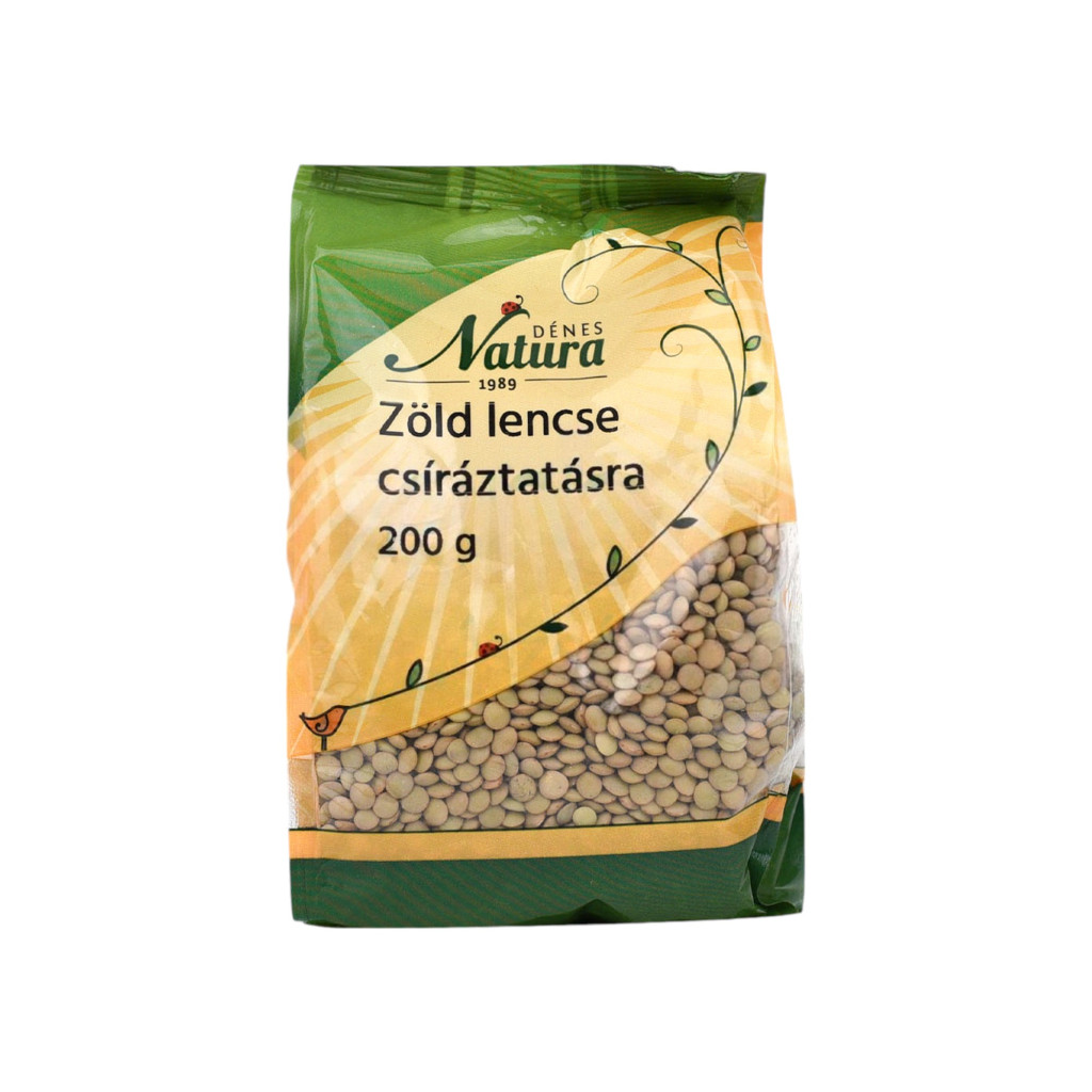 Dénes-Natura Zöld lencse csíráztatásra 200 g