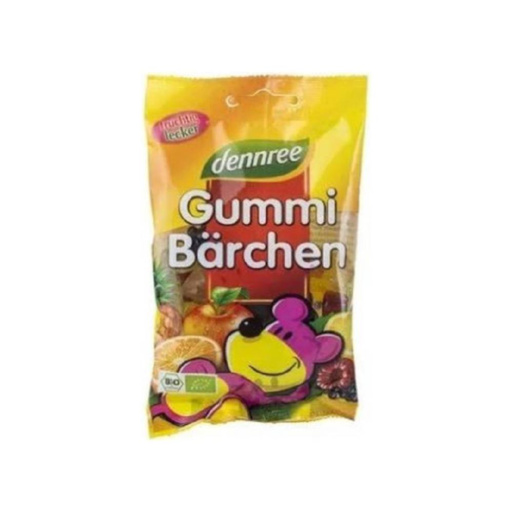 Dennree bio gumicukor gumimacis 100 g