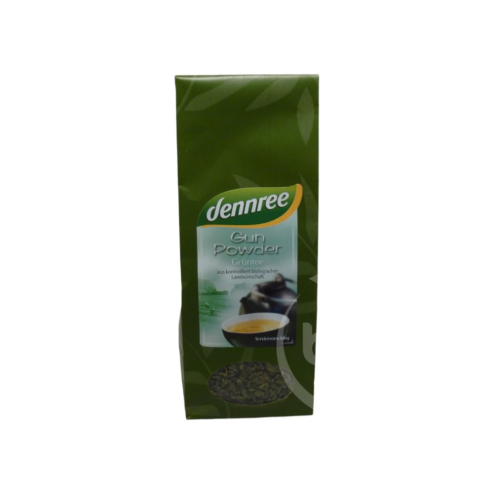 Dennree bio tea puskapor zöld 100 g