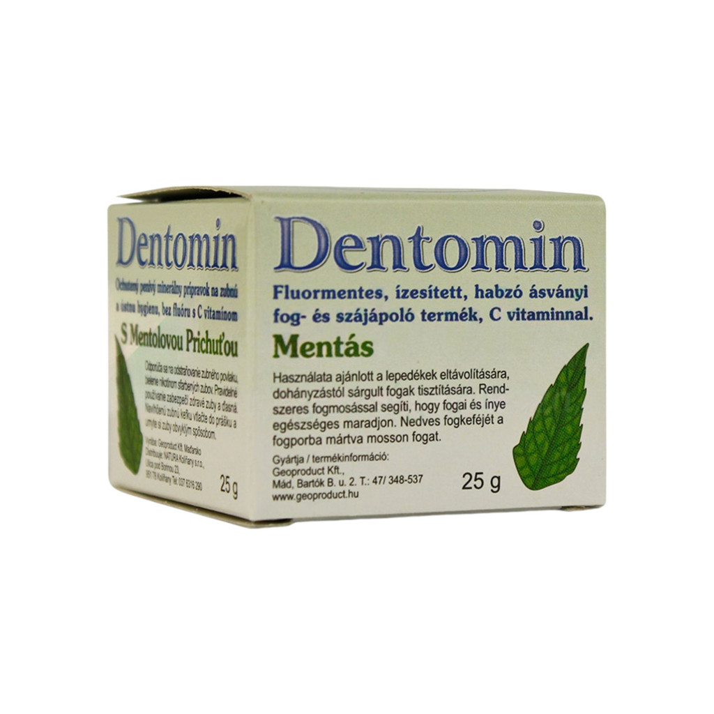 Dentomin-H fogpor mentás 25 g