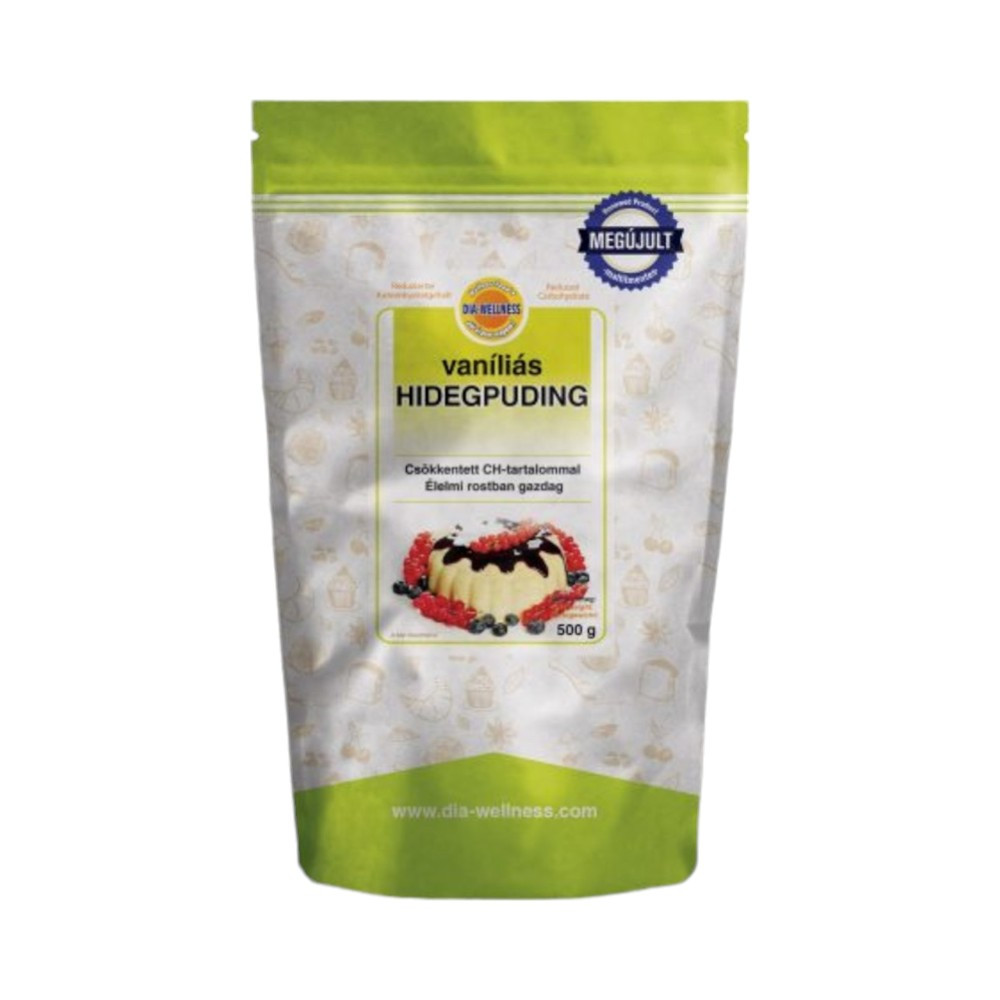 DIA-WELLNESS HIDEG PUDINGPOR VANÍLIÁS 500 g