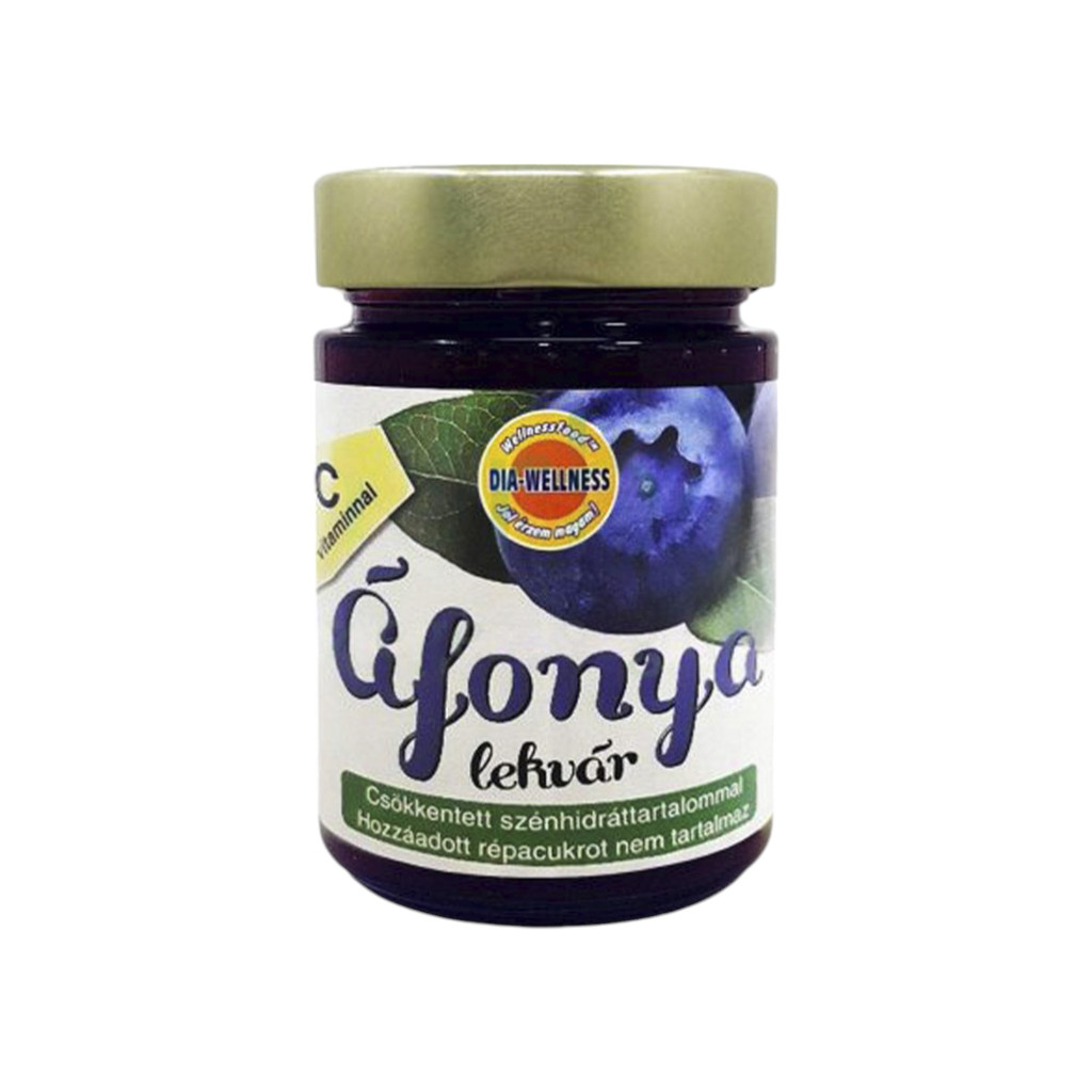 Dia-Wellness blueberry jam 380 g