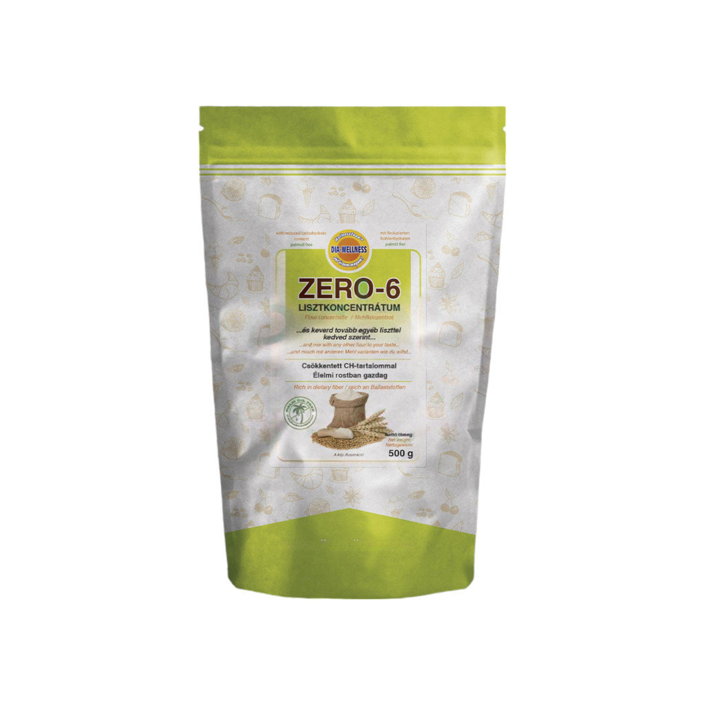 Dia-Wellness zero-6 lisztkeverék koncentrátum-ch 7% alatt 500 g