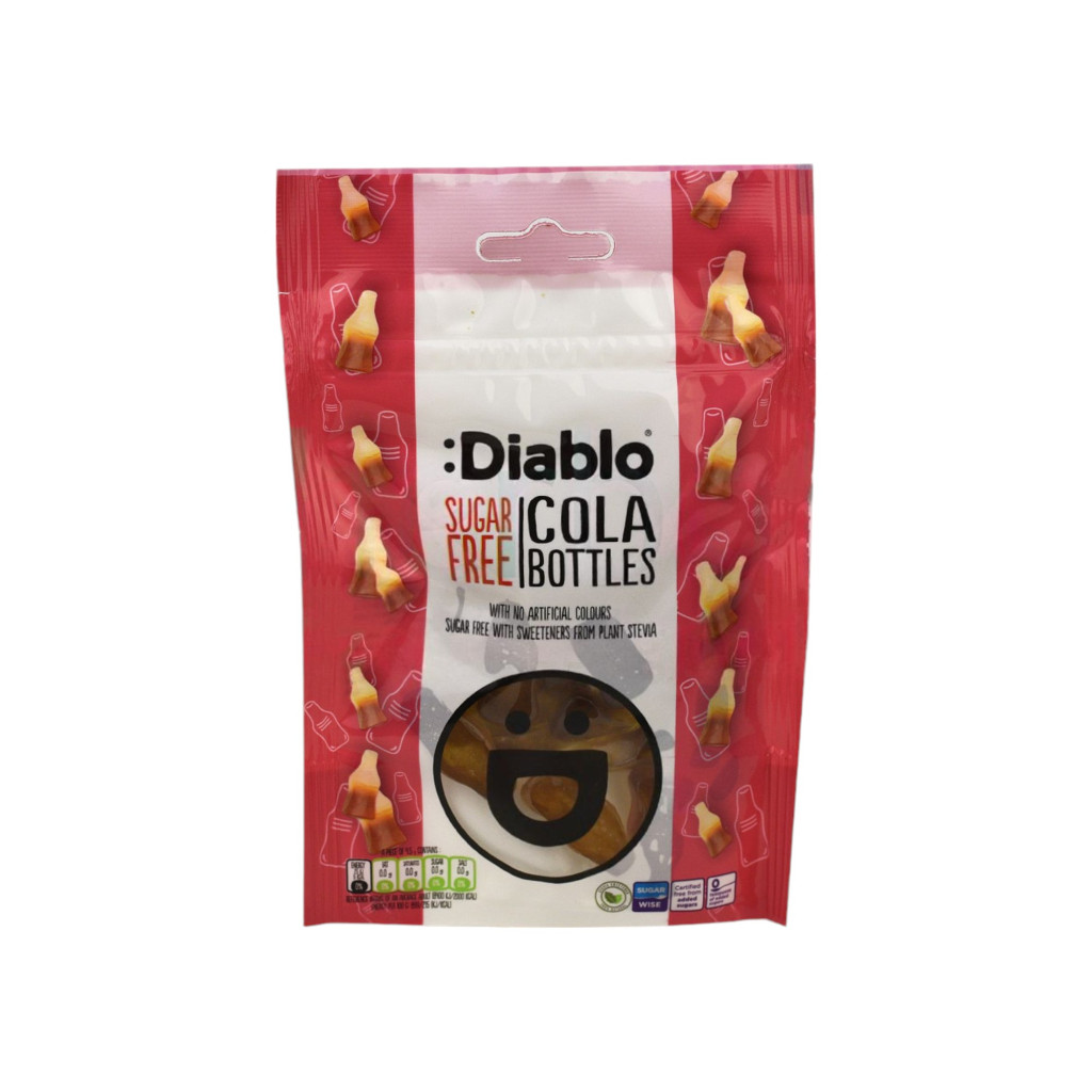 Diablo cukormentes cola ízű gumicukor, édesítőszerrel 75g