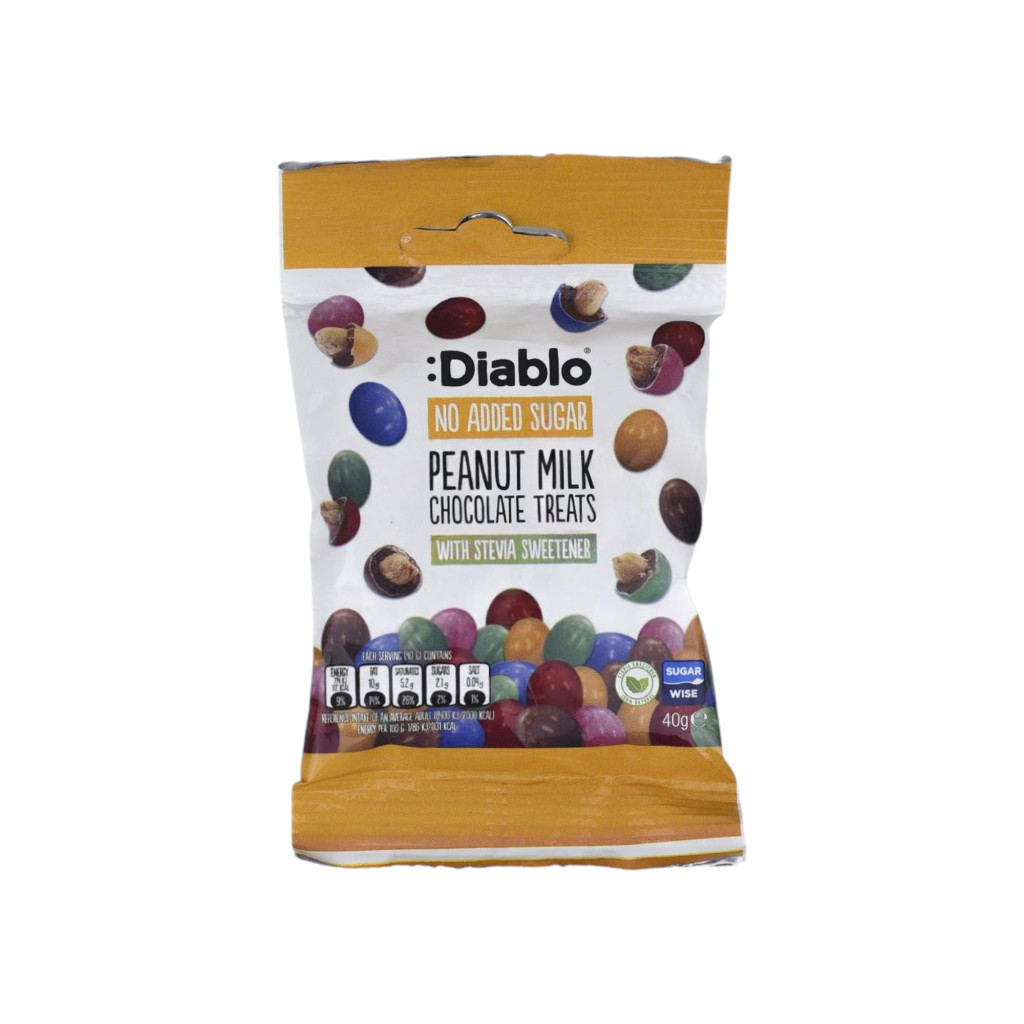 DIABLO MOGYORÓ DRAZSÉ TEJCSOKIS HOZZÁADOTT CUKROT NEM TARTALMAZ 40 g