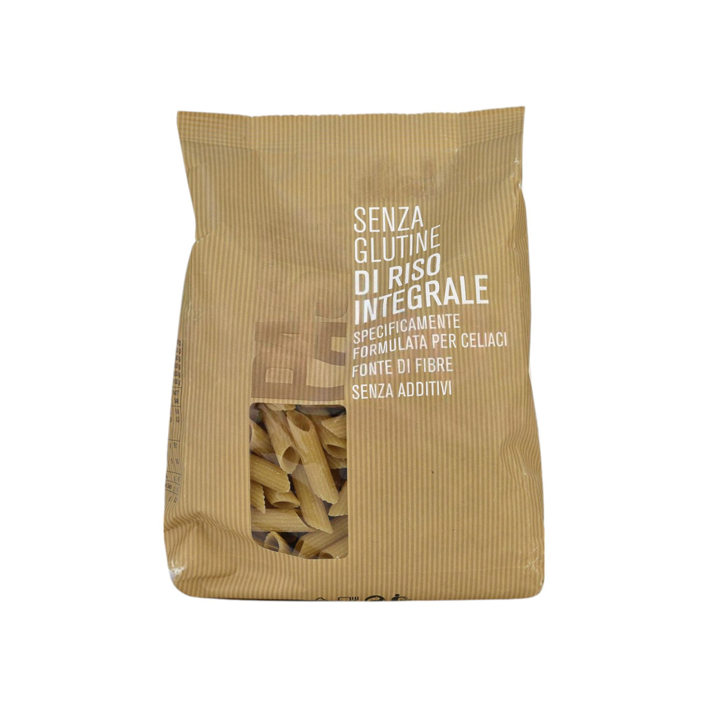 Penne z mąki ryżowej brązowego Dialsi, 400 g