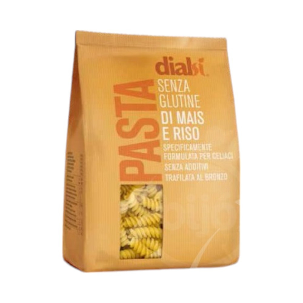Dialsí Maismehl- und Reismehlpasta Fusili 400 g