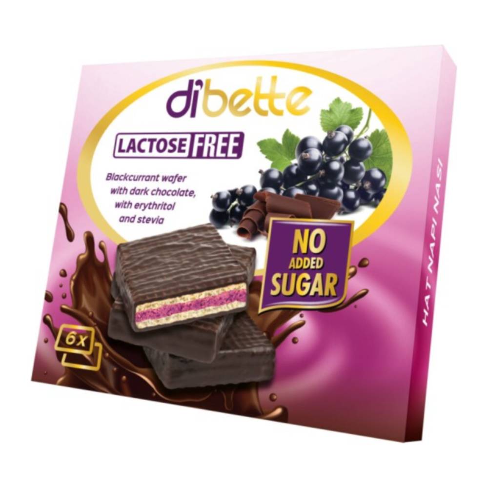 ZARTE KEKSE MIT EINER FÜLLUNG AUS SCHWARZER JOHANNISBEERENCREME UND IN DUNKLER SCHOKOLADE GETAUCHT, LAKTOSEFREI
