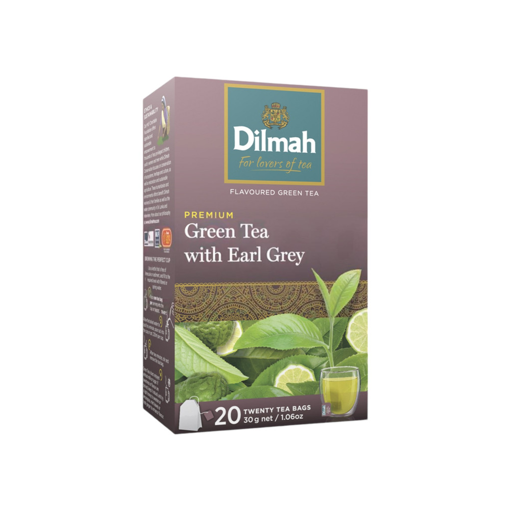 DILMAH ZÖLD TEA EARL GREY 20DB