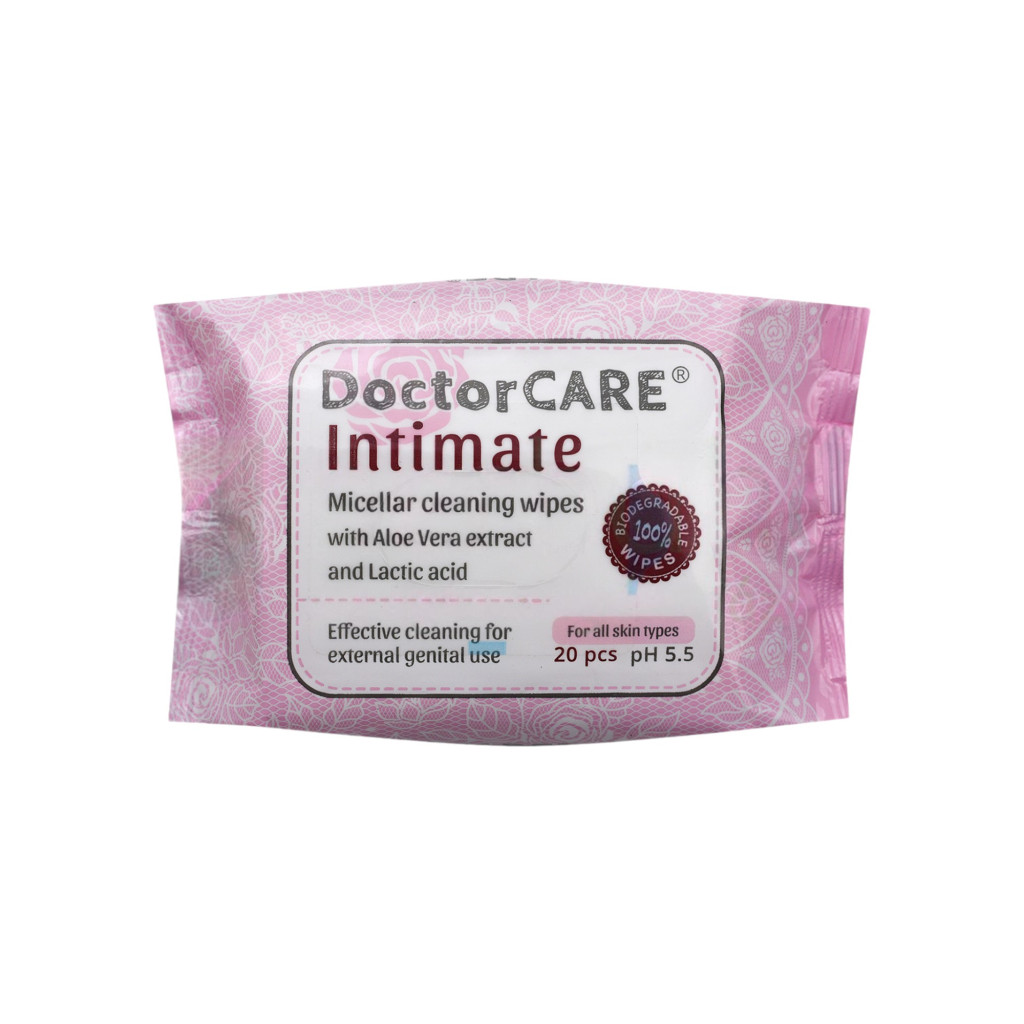 DOCTOR CARE NEDVES INTIM TÖRLŐKENDŐ 20 db