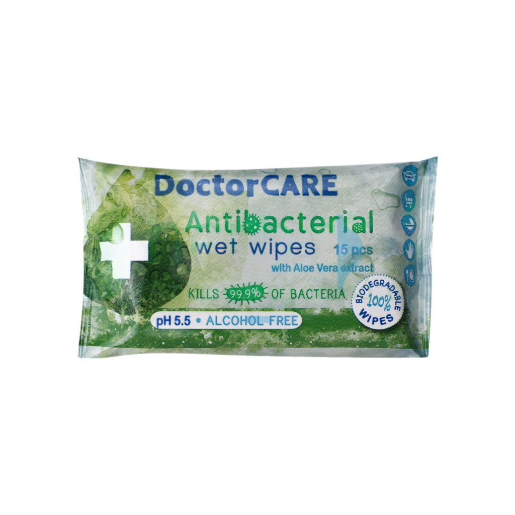 DOCTOR CARE NEDVES TÖRLŐKENDŐ LEBOMLÓ 15 db