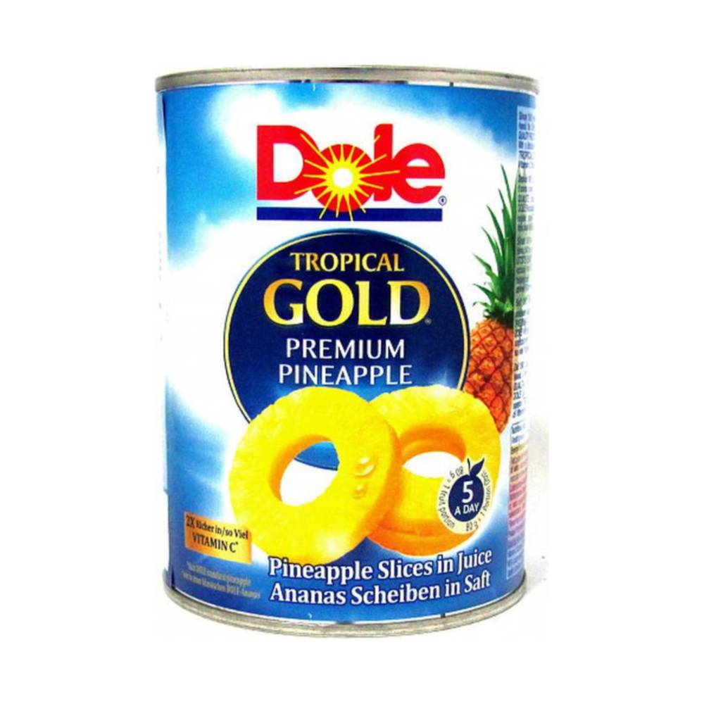 DOLE TROPICAL GOLD ANANAS W PLASTRACH 567 g