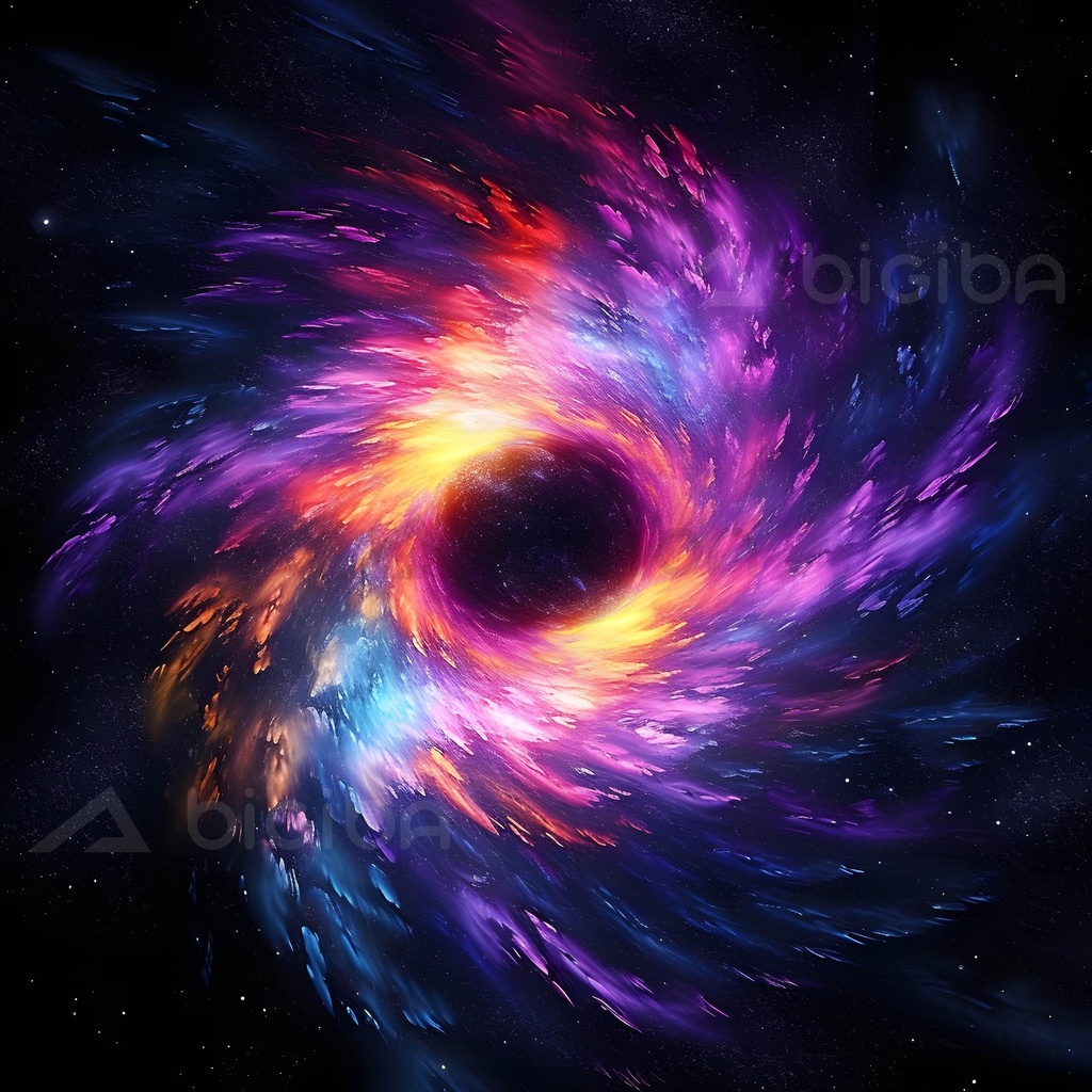 Kosmische Spirale Traumlandschaft