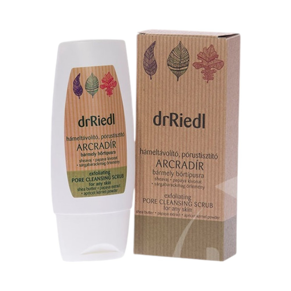 Dr Riedl hámeltávolító,pórustisztító arcradír 100 ml