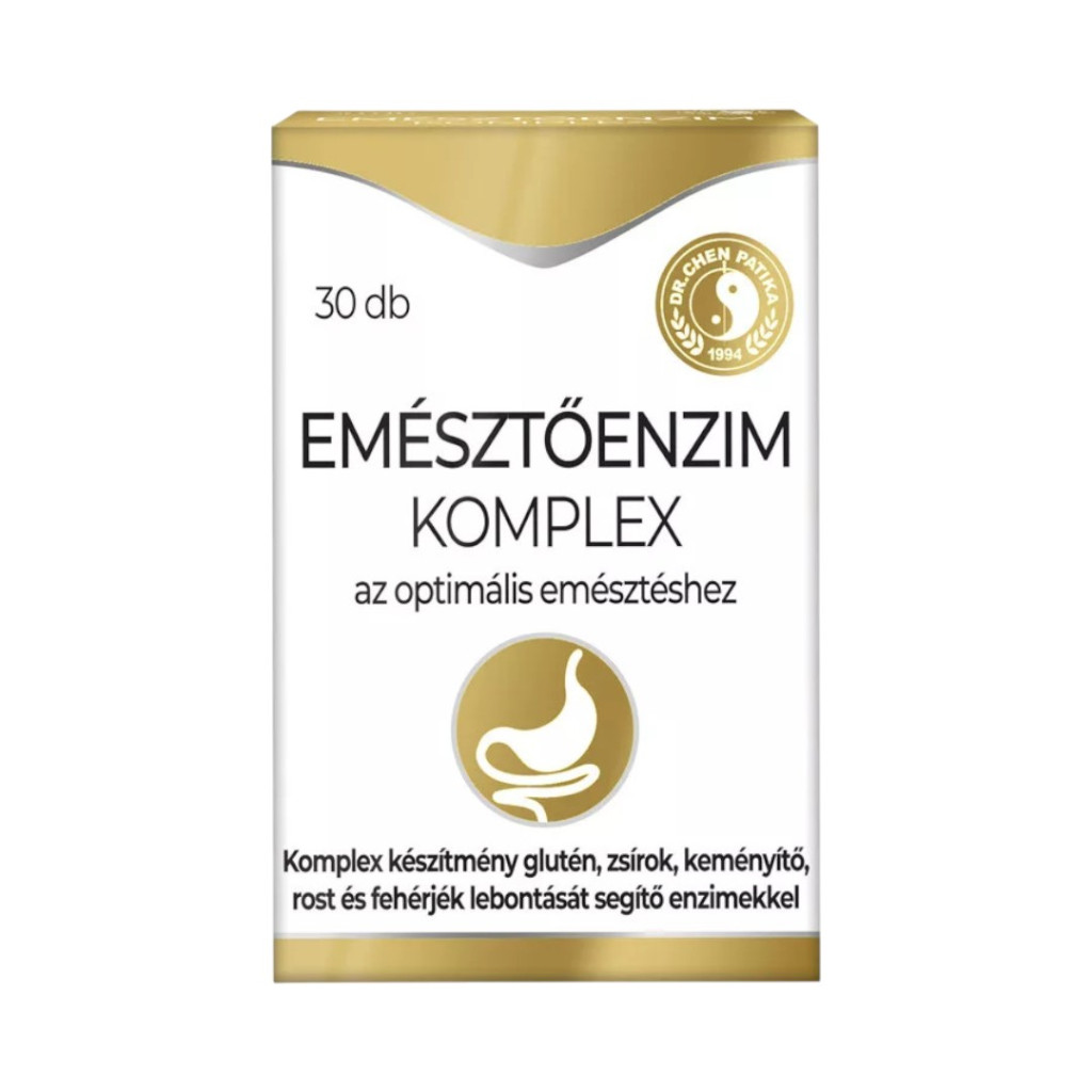 Capsulă complexă Dr. Chen cu enzime digestive, 30 bucăți