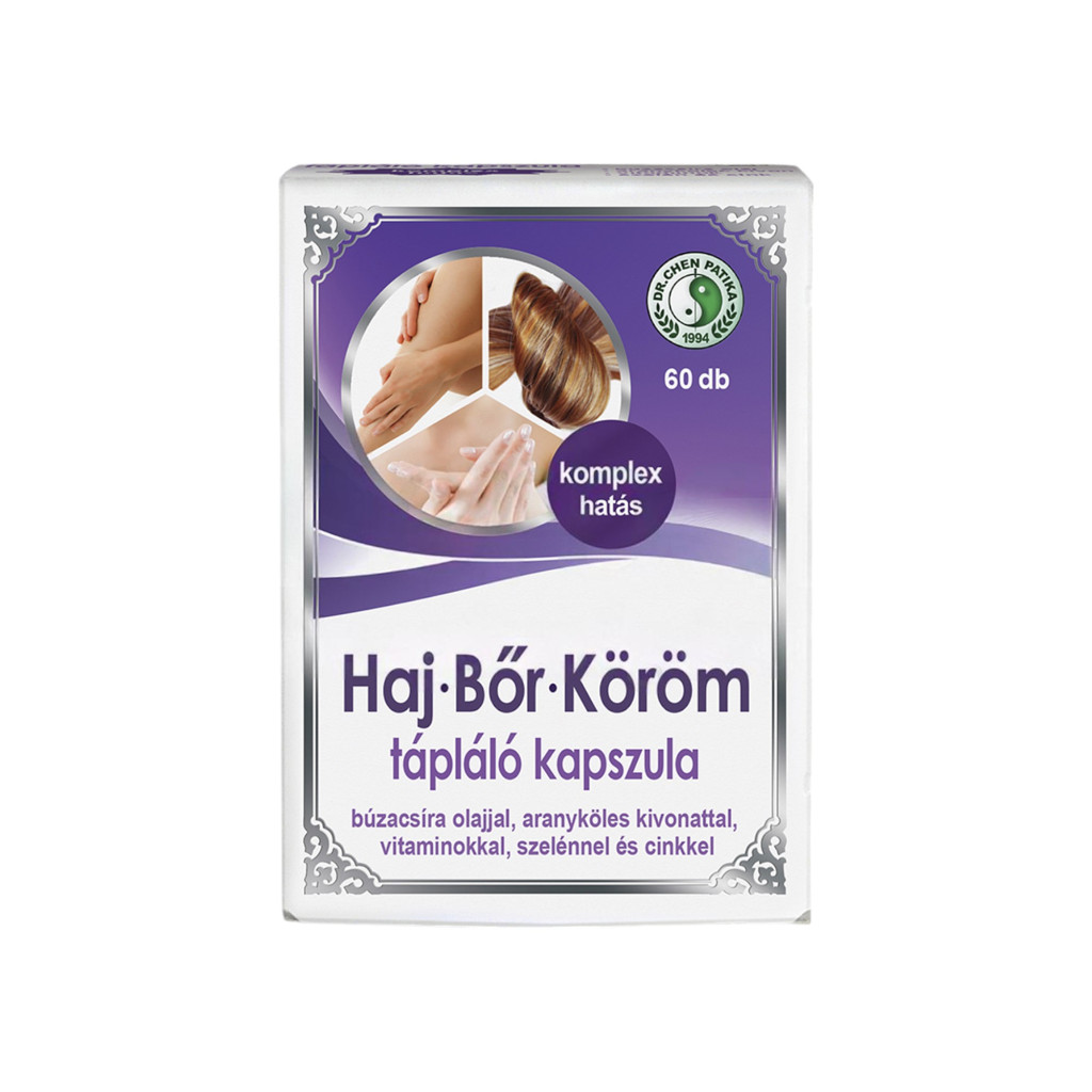Capsule moi moi Dr. Chen pentru ingrijirea parului, pielii si unghiilor, cu gelatina moale, 60 buc