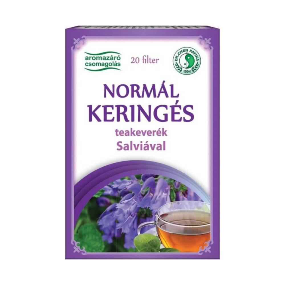 Dr. chen normál keringés tea salviával (20x2,5g) 20 db