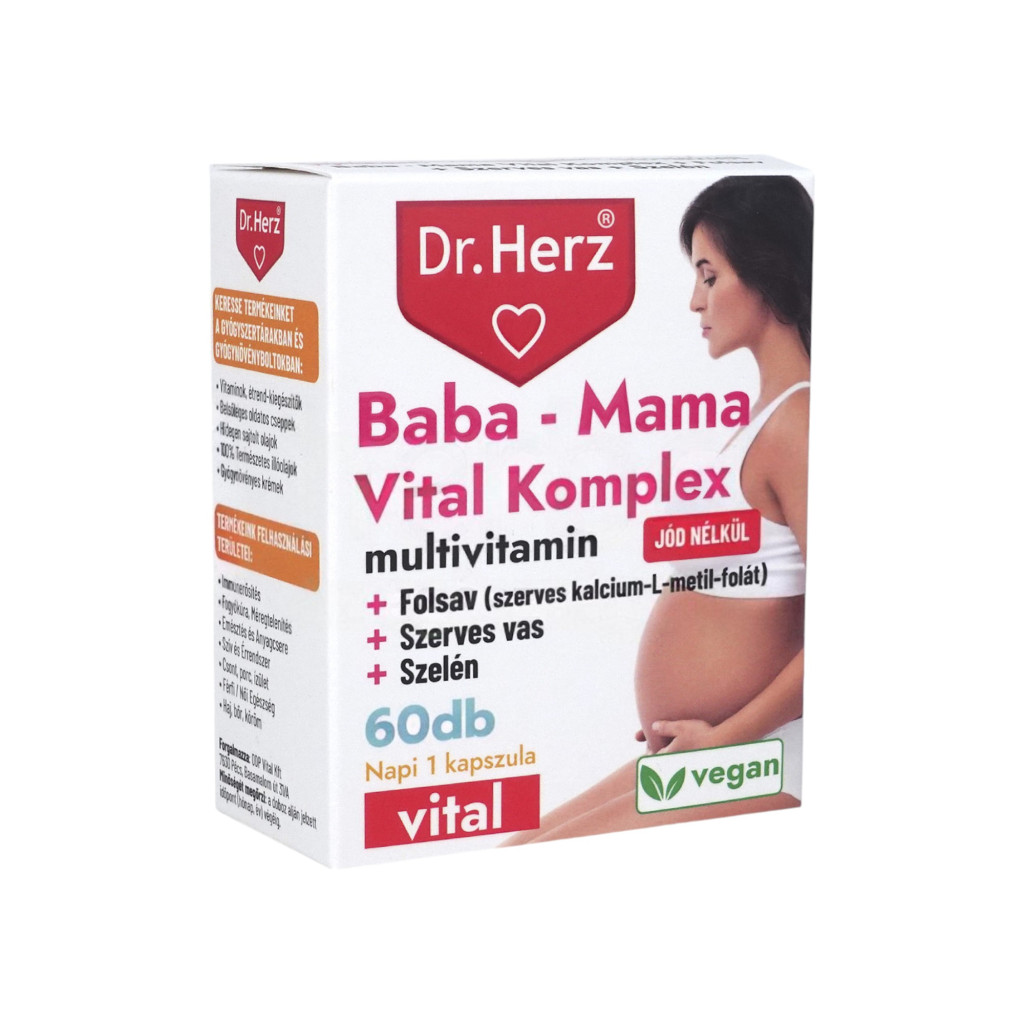 Dr. Herz BABA-MAMA VITAL KOMPLEX KAPSZULA 60 DB