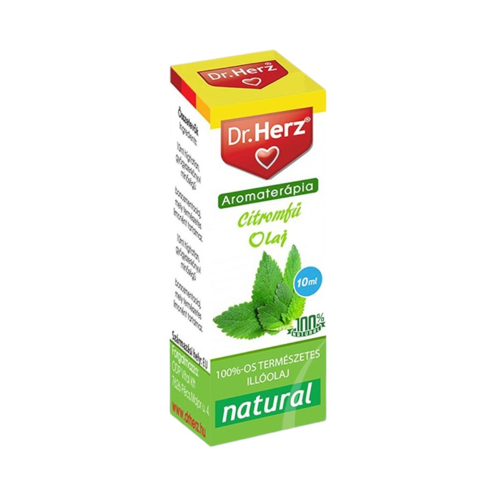 Citronový olej s citrónovou mátou od Dr. Herz, 10 ml